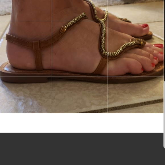 Antonio Melani Beaded Snake Sandals - Picture 2 of 2